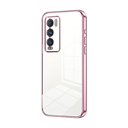 Realme GT Explorer Master Transparent Fine Hole Phone Case - Crystal Clear Vacuum Plating, Anti-Fingerprint, Shock-Absorbing TPU Frame