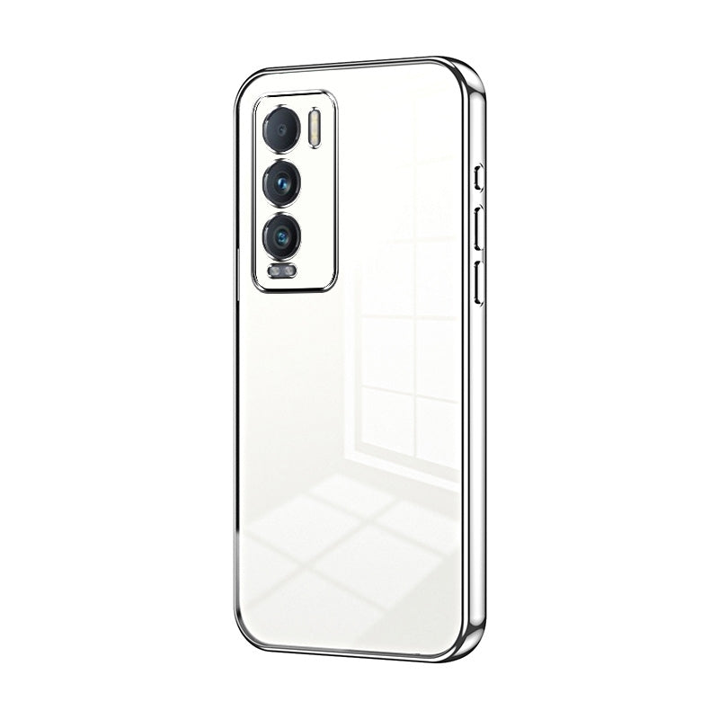 Realme GT Explorer Master Transparent Fine Hole Phone Case - Crystal Clear Vacuum Plating, Anti-Fingerprint, Shock-Absorbing TPU Frame