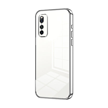 vivo iQOO Neo3 5G Transparent Fine Hole Phone Case - Crystal Clear Vacuum Plating, Anti-Fingerprint, Shock-Absorbing TPU Frame