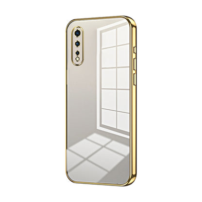 vivo iQOO Neo Transparent Fine Hole Phone Case - Crystal Clear Vacuum Plating, Anti-Fingerprint, Shock-Absorbing TPU Frame