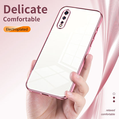 vivo iQOO Neo Transparent Fine Hole Phone Case - Crystal Clear Vacuum Plating, Anti-Fingerprint, Shock-Absorbing TPU Frame