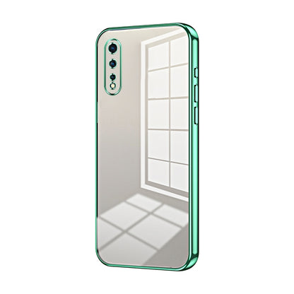 vivo iQOO Neo Transparent Fine Hole Phone Case - Crystal Clear Vacuum Plating, Anti-Fingerprint, Shock-Absorbing TPU Frame