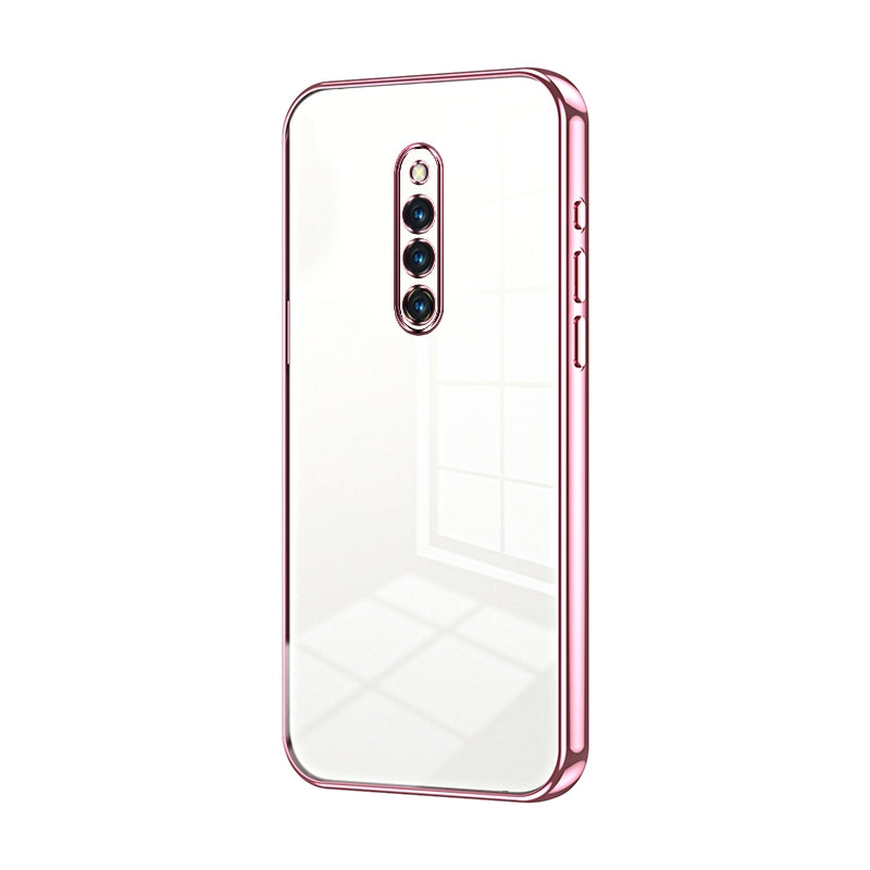 vivo X27 Pro Transparent Fine Hole Phone Case - Crystal Clear Vacuum Plating, Anti-Fingerprint, Shock-Absorbing TPU Frame