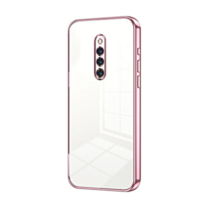 vivo X27 Pro Transparent Fine Hole Phone Case - Crystal Clear Vacuum Plating, Anti-Fingerprint, Shock-Absorbing TPU Frame