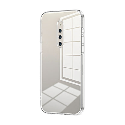 vivo X27 Pro Transparent Fine Hole Phone Case - Crystal Clear Vacuum Plating, Anti-Fingerprint, Shock-Absorbing TPU Frame
