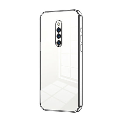 vivo X27 Pro Transparent Fine Hole Phone Case - Crystal Clear Vacuum Plating, Anti-Fingerprint, Shock-Absorbing TPU Frame