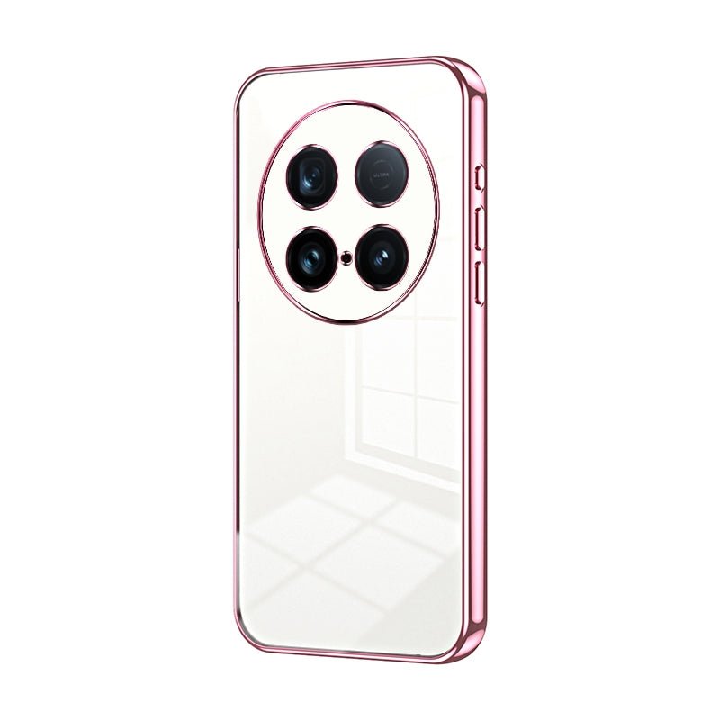 vivo X100 Ultra Transparent Fine Hole Phone Case - Crystal Clear Vacuum Plating, Anti-Fingerprint, Shock-Absorbing TPU Frame