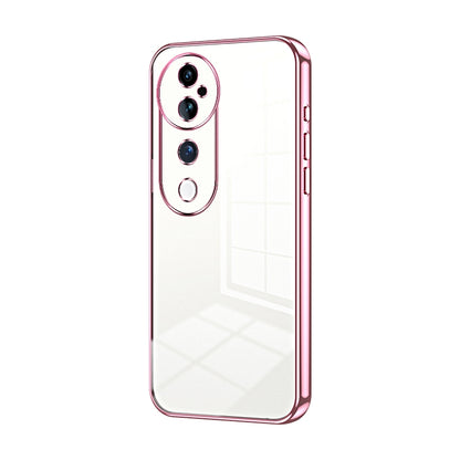 vivo S19 Pro Transparent Fine Hole Phone Case - Crystal Clear Vacuum Plating, Anti-Fingerprint, Shock-Absorbing TPU Frame