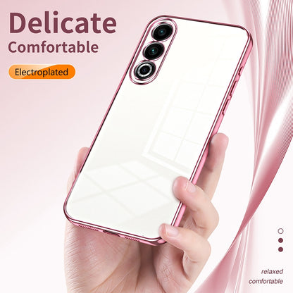Meizu 20 Transparent Fine Hole Phone Case - Crystal Clear Vacuum Plating, Anti-Fingerprint, Shock-Absorbing TPU Frame