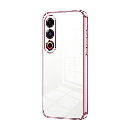 Meizu 21 Transparent Fine Hole Phone Case - Crystal Clear Vacuum Plating, Anti-Fingerprint, Shock-Absorbing TPU Frame