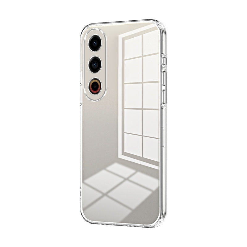 Meizu 21 Transparent Fine Hole Phone Case - Crystal Clear Vacuum Plating, Anti-Fingerprint, Shock-Absorbing TPU Frame