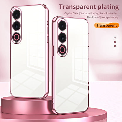 Meizu 21 Note Transparent Fine Hole Phone Case - Crystal Clear Vacuum Plating, Anti-Fingerprint, Shock-Absorbing TPU Frame