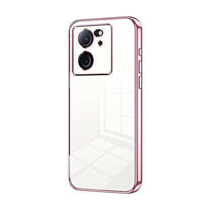Xiaomi Redmi K60 Ultra Transparent Fine Hole Phone Case - Crystal Clear Vacuum Plating, Anti-Fingerprint, Shock-Absorbing TPU Frame
