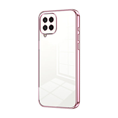 Samsung Galaxy M53 5G Transparent Fine Hole Phone Case - Crystal Clear Vacuum Plating, Anti-Fingerprint, Shock-Absorbing TPU Frame-casify.uk