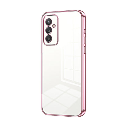 Samsung Galaxy A82 5G Transparent Fine Hole Phone Case - Crystal Clear Vacuum Plating, Anti-Fingerprint, Shock-Absorbing TPU Frame-casify.uk