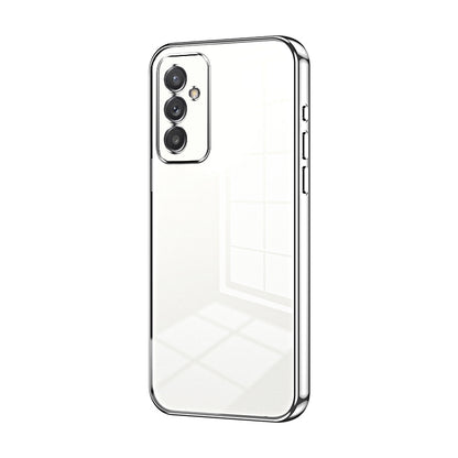 Samsung Galaxy A82 5G Transparent Fine Hole Phone Case - Crystal Clear Vacuum Plating, Anti-Fingerprint, Shock-Absorbing TPU Frame-casify.uk