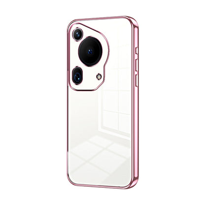 Huawei Pura 70 Ultra Transparent Fine Hole Phone Case - Crystal Clear Vacuum Plating, Anti-Fingerprint, Shock-Absorbing TPU Frame