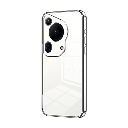 Huawei Pura 70 Ultra Transparent Fine Hole Phone Case - Crystal Clear Vacuum Plating, Anti-Fingerprint, Shock-Absorbing TPU Frame
