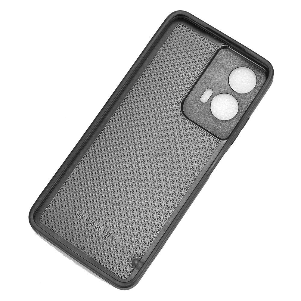 Motorola Moto G35 5G Cow Pattern Sewing Back Cover Phone Case - Premium PU Leather Texture PC + TPU Shockproof Protective Case, Scratch Resistant Slim Lightweight Anti-Fingerprint Full Coverage Mobile Cover