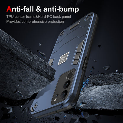 vivo V29 5G 2 in 1 Shockproof Phone Case, Rugged TPU+PC, Oil-Proof & Fingerprint Resistant, with Magnet-Ready