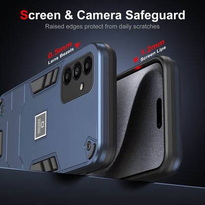 Samsung Galaxy A13 5G 2 in 1 Shockproof Phone Case, Rugged TPU+PC, Oil-Proof & Fingerprint Resistant, with Magnet-Ready