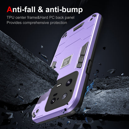 Xiaomi 13 Pro 2 in 1 Shockproof Phone Case, Rugged TPU+PC, Oil-Proof & Fingerprint Resistant, with Magnet-Ready