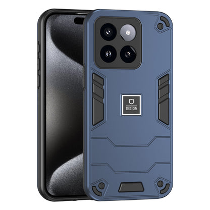 Xiaomi 14 Pro 2 in 1 Shockproof Phone Case, Rugged TPU+PC, Oil-Proof & Fingerprint Resistant, with Magnet-Ready