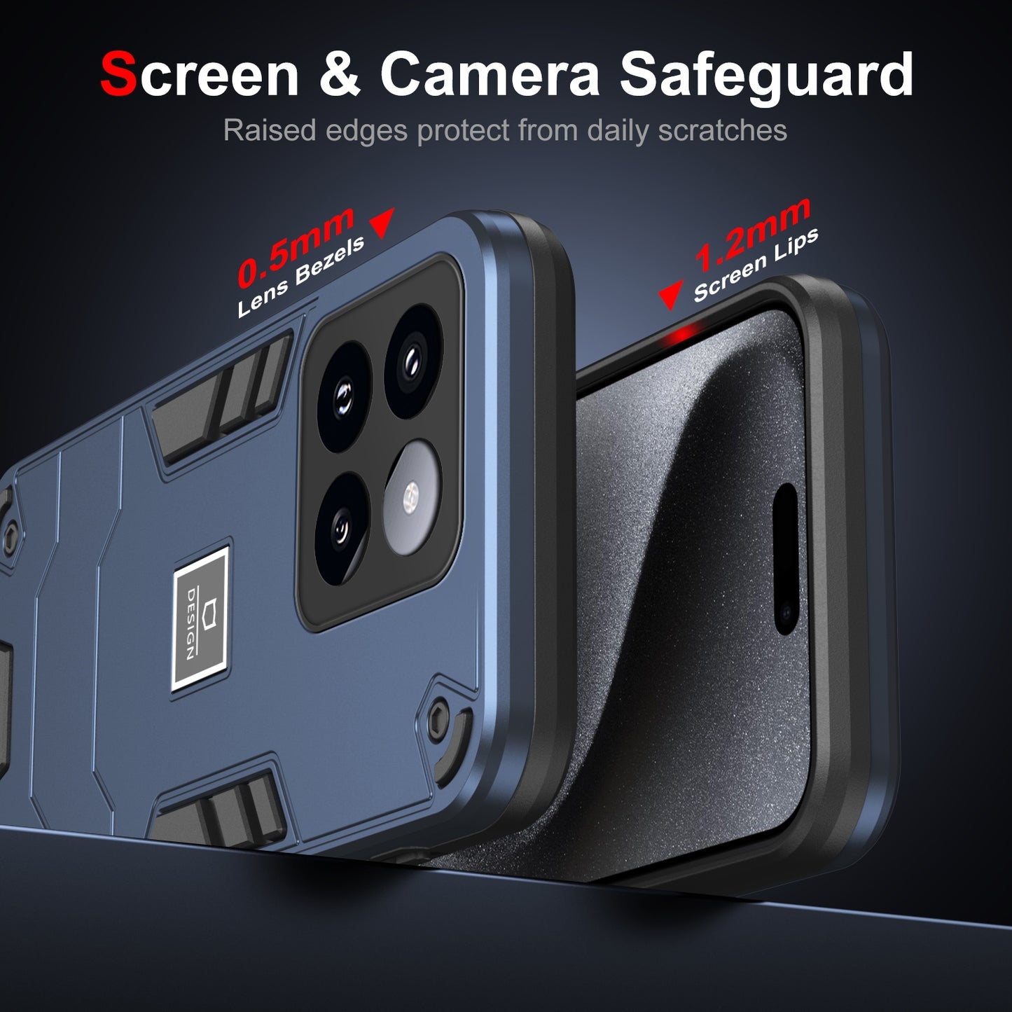 Xiaomi 14 Pro 2 in 1 Shockproof Phone Case, Rugged TPU+PC, Oil-Proof & Fingerprint Resistant, with Magnet-Ready