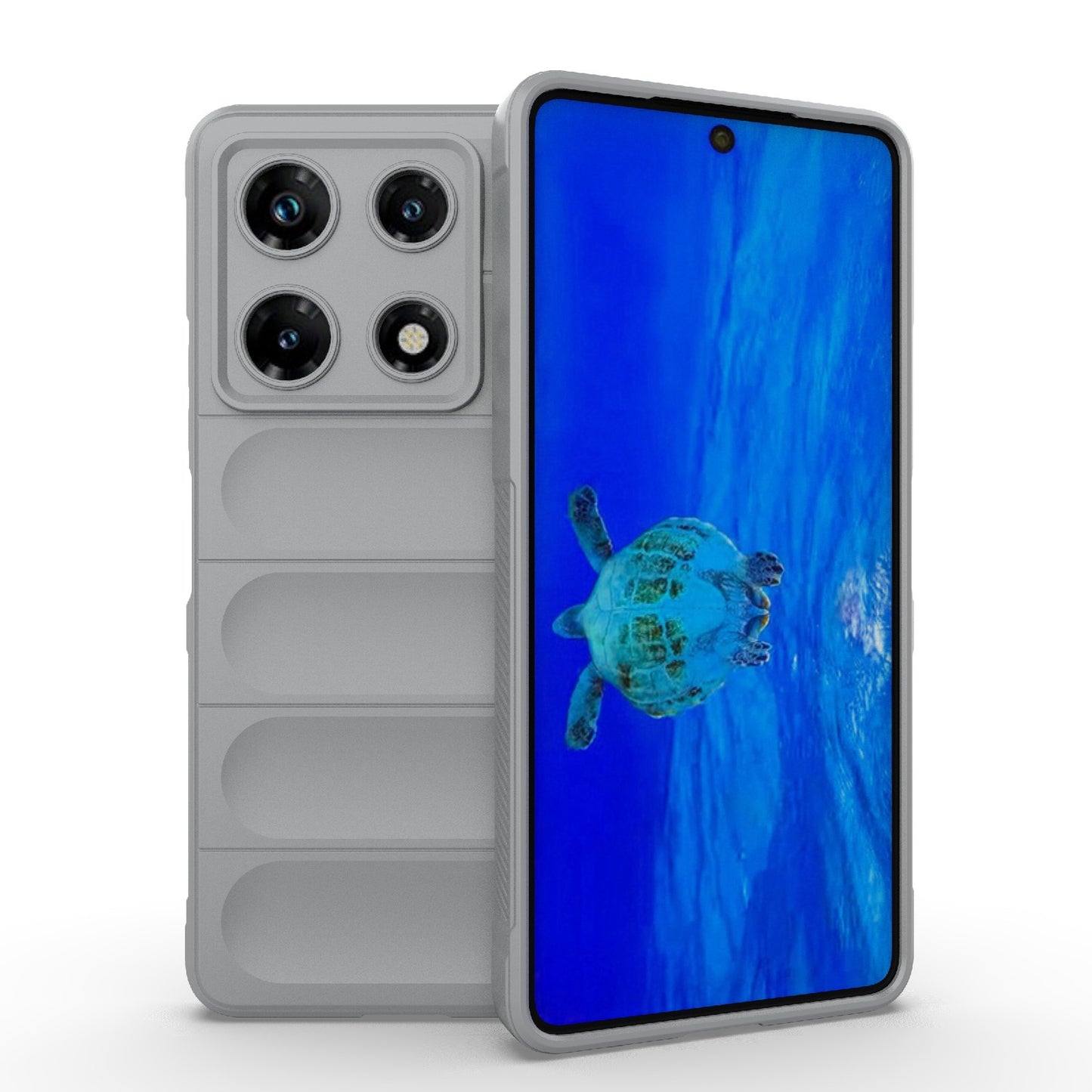 Infinix Note 30 Pro X6788 Shock Absorbent Magic Shield TPU + Flannel Phone Case, Featuring Ridged Drop Protection, Bright Colours & Easy Access