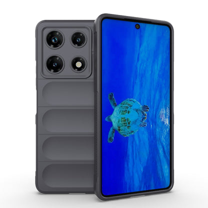 Infinix Note 30 Pro X6788 Shock Absorbent Magic Shield TPU + Flannel Phone Case, Featuring Ridged Drop Protection, Bright Colours & Easy Access