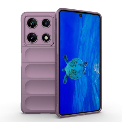 Infinix Note 30 Pro X6788 Shock Absorbent Magic Shield TPU + Flannel Phone Case, Featuring Ridged Drop Protection, Bright Colours & Easy Access