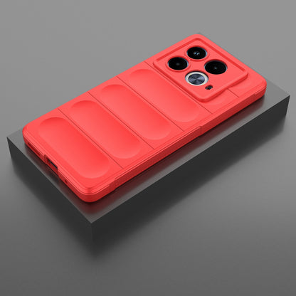 Infinix Note 40 5G India Shock Absorbent Magic Shield TPU + Flannel Phone Case, Featuring Ridged Drop Protection, Bright Colours & Easy Access