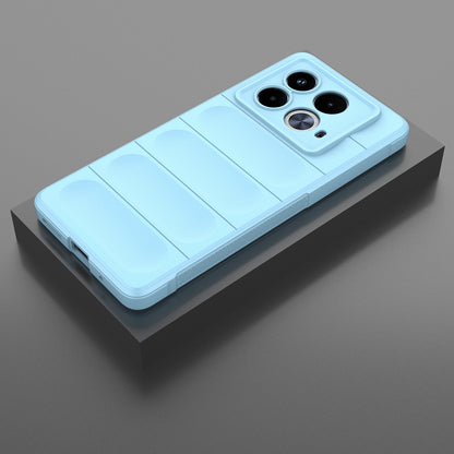 Infinix Note 40 5G India Shock Absorbent Magic Shield TPU + Flannel Phone Case, Featuring Ridged Drop Protection, Bright Colours & Easy Access