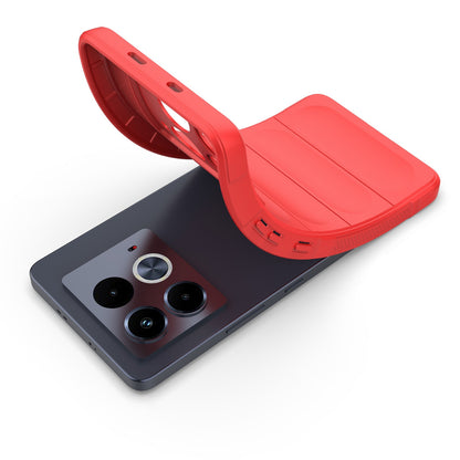 Infinix Note 40 5G India Shock Absorbent Magic Shield TPU + Flannel Phone Case, Featuring Ridged Drop Protection, Bright Colours & Easy Access