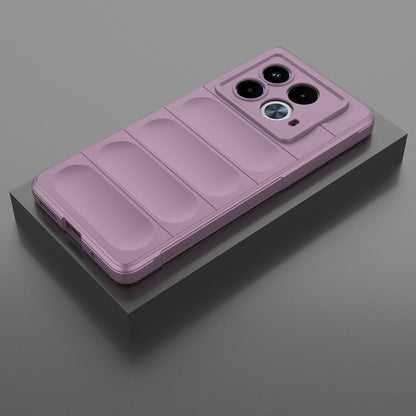 Infinix Note 40 5G India Shock Absorbent Magic Shield TPU + Flannel Phone Case, Featuring Ridged Drop Protection, Bright Colours & Easy Access