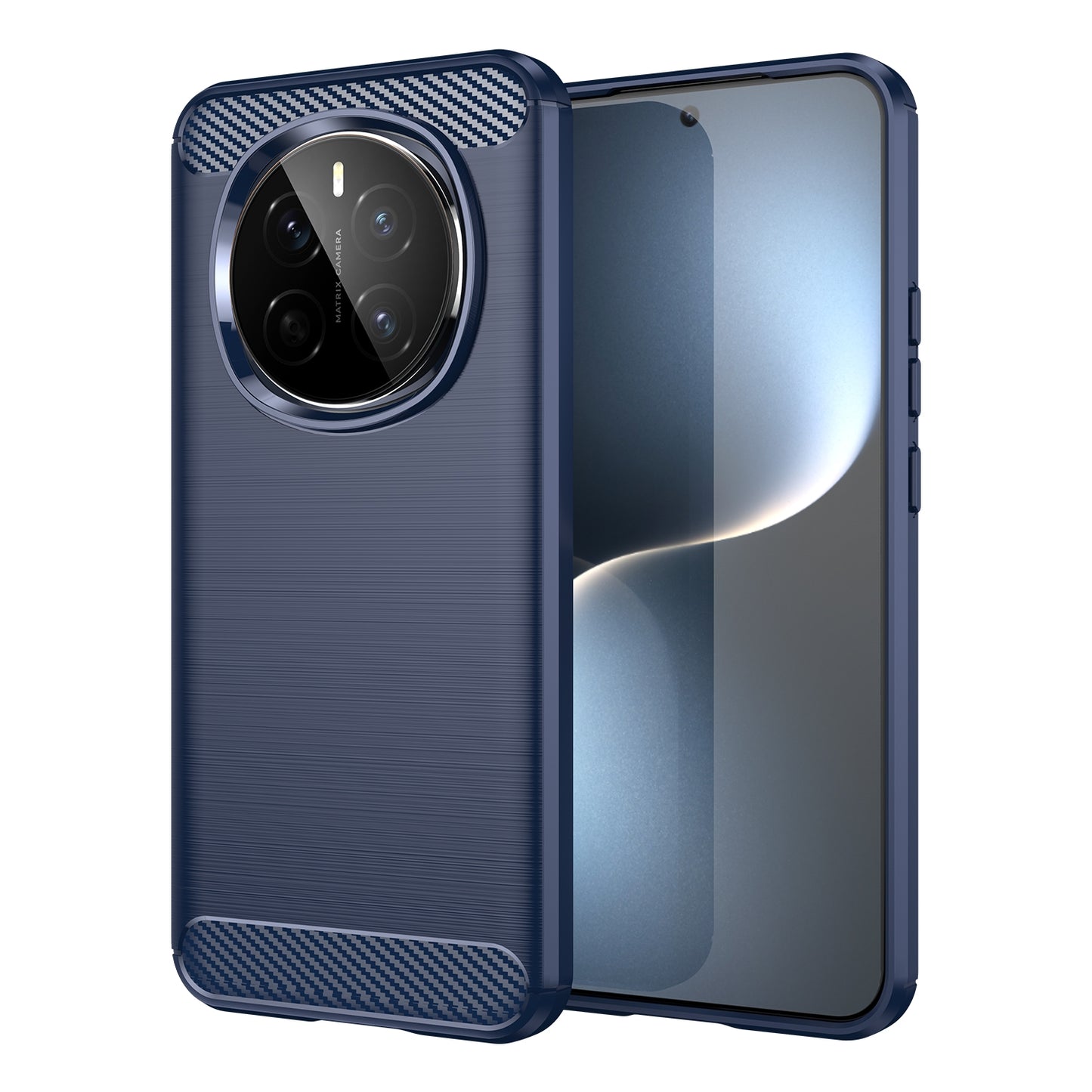 Honor Magic7 Carbon Fibre Brushed Texture TPU Protective Phone Case Shockproof Slim Cover