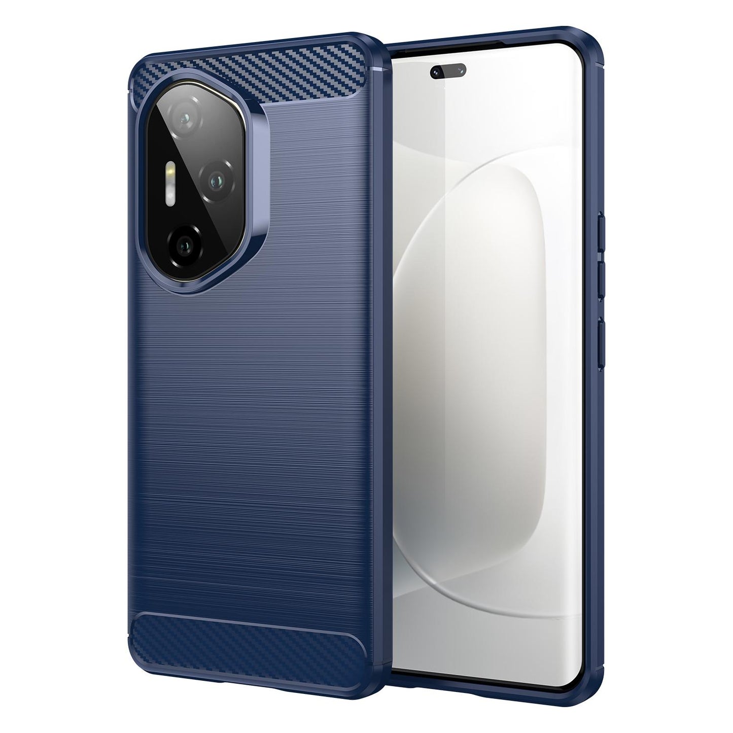 Honor 300 Pro Carbon Fibre Brushed Texture TPU Protective Phone Case Shockproof Slim Cover