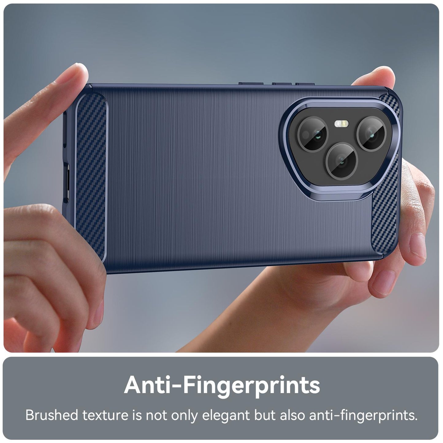 Honor 400 Pro Global 160.8mm Carbon Fiber Brushed Texture TPU Protective Phone Case Shockproof Slim Cover