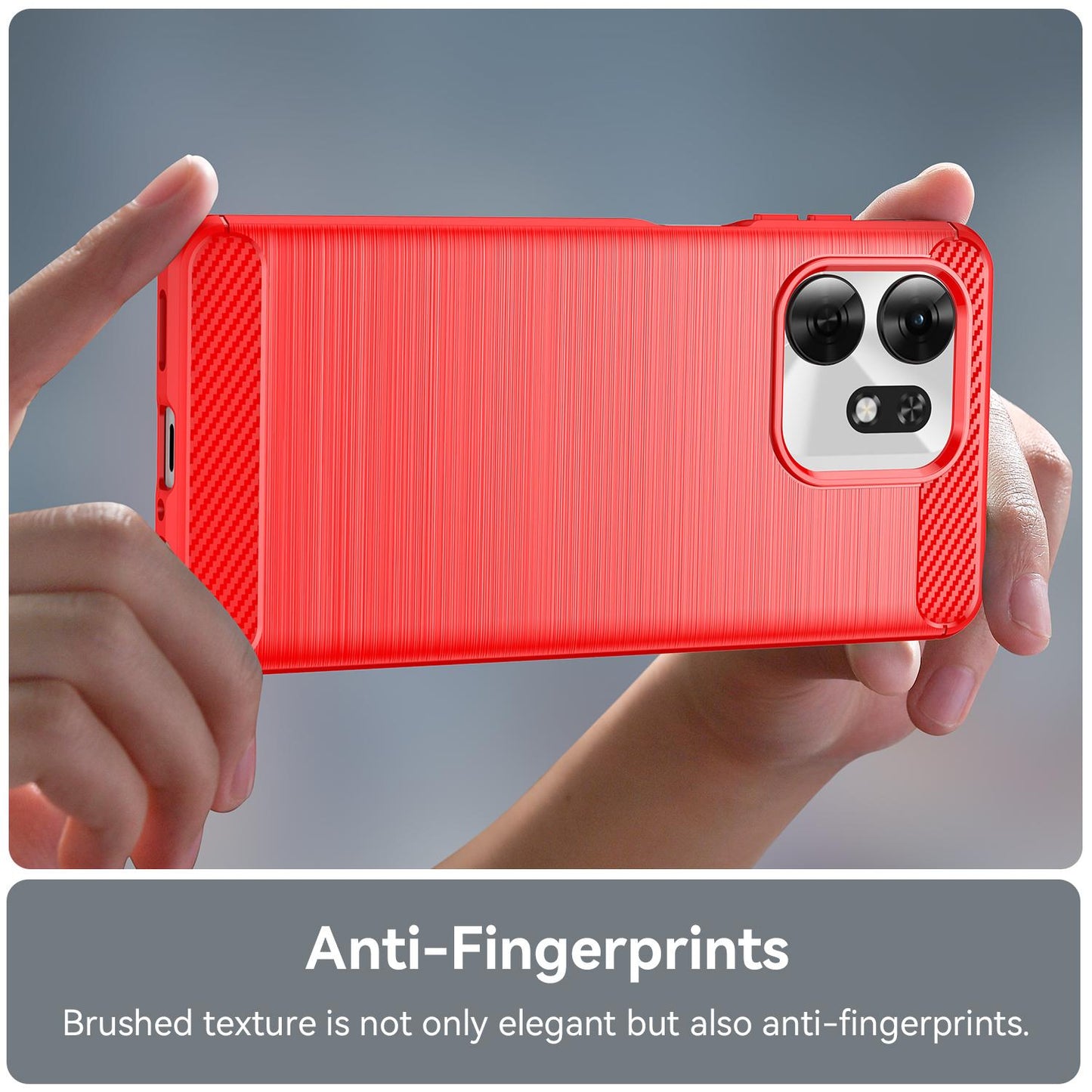 Honor Play10A 4G Carbon Fibre Brushed Texture TPU Protective Phone Case Shockproof Slim Cover