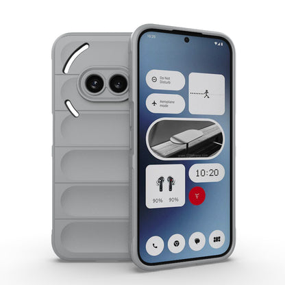 Nothing Phone 2A Shock Absorbent Magic Shield TPU + Flannel Phone Case, Featuring Ridged Drop Protection, Bright Colours & Easy Access