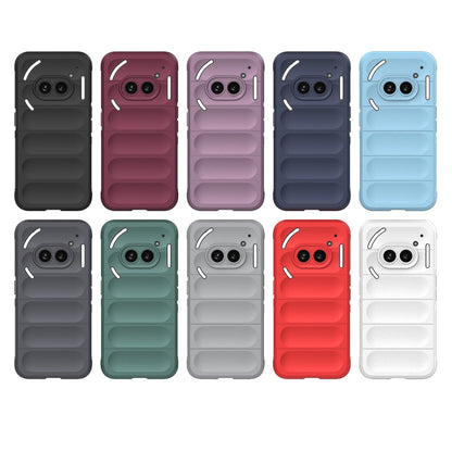 Nothing Phone 2A Shock Absorbent Magic Shield TPU + Flannel Phone Case, Featuring Ridged Drop Protection, Bright Colours & Easy Access