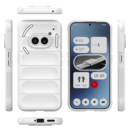 Nothing Phone 2A Shock Absorbent Magic Shield TPU + Flannel Phone Case, Featuring Ridged Drop Protection, Bright Colours & Easy Access