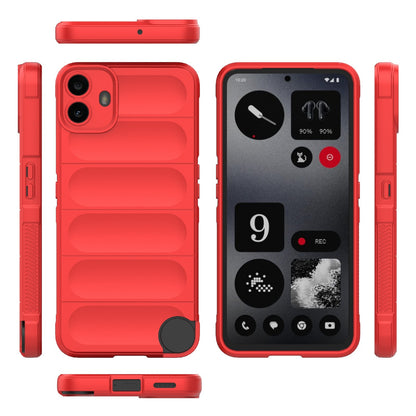 Nothing CMF Phone 1 Shock Absorbent Magic Shield TPU + Flannel Phone Case, Featuring Ridged Drop Protection, Bright Colours & Easy Access