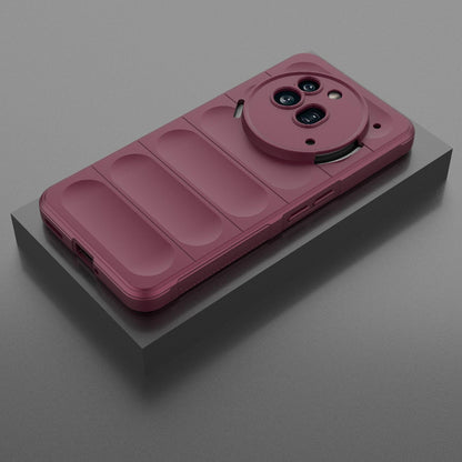 Nothing Phone 3a Pro Magic Shield TPU + Flannel Protective Phone Case Cover, Shockproof Scratch Resistant