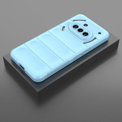 Nothing Phone 3a Magic Shield TPU + Flannel Protective Phone Case Cover, Shockproof Scratch Resistant