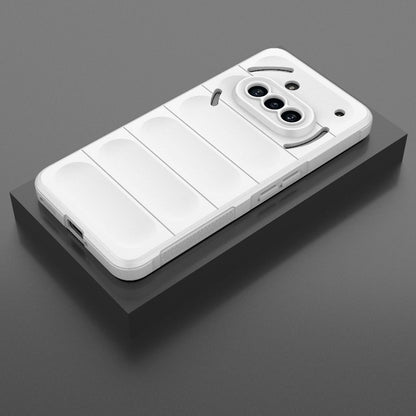 Nothing Phone 3a Magic Shield TPU + Flannel Protective Phone Case Cover, Shockproof Scratch Resistant