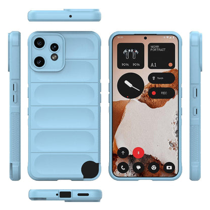 Nothing CMF Phone 2 Pro 5G Magic Shield TPU + Flannel Protective Phone Case Cover, Shockproof Scratch Resistant