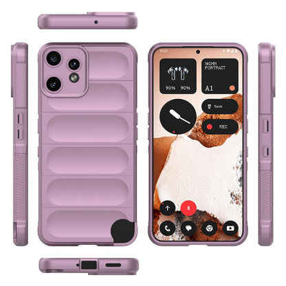 Nothing CMF Phone 2 Pro 5G Magic Shield TPU + Flannel Protective Phone Case Cover, Shockproof Scratch Resistant