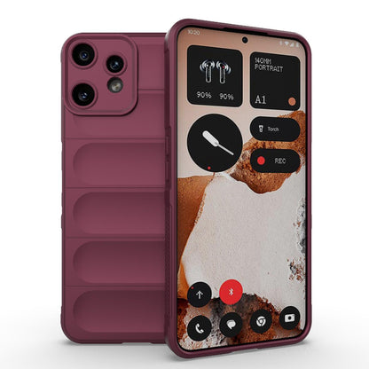 Nothing CMF Phone 2 Pro 5G Magic Shield TPU + Flannel Protective Phone Case Cover, Shockproof Scratch Resistant