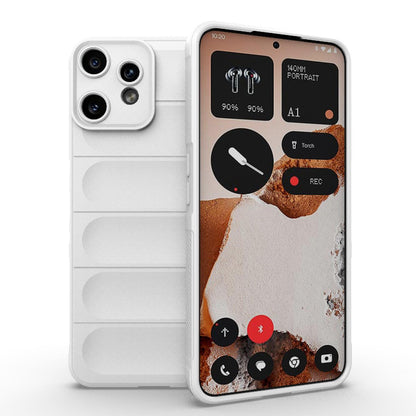 Nothing CMF Phone 2 Pro 5G Magic Shield TPU + Flannel Protective Phone Case Cover, Shockproof Scratch Resistant